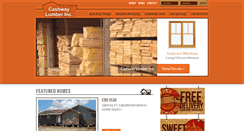 Desktop Screenshot of cashwaylumberinc.com